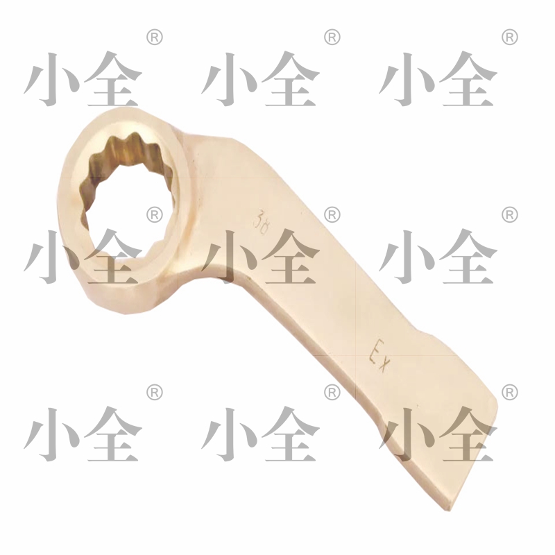 防爆弯柄敲击梅花扳手